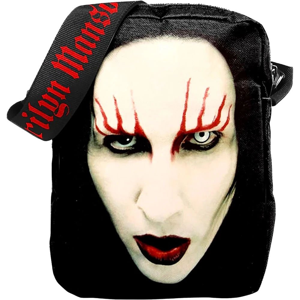 MARILYN MANSON - Red Lips / クロスボディバッグ
